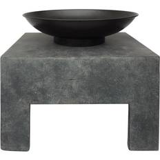 Charles Bentley Fire Pit with Metal Fire Bowl