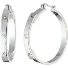 Lauren Ralph Lauren Two Tone Hoop Earrings