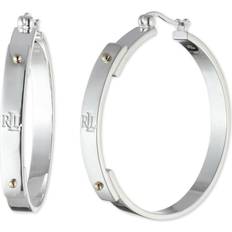 Two Tone Hoop Earrings