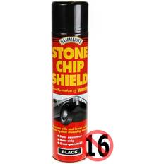 Hammerite Black Paint Hammerite Stonechip Shield Aerosol 600ml Metal Paint Black 0.4L