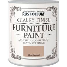 Rust-Oleum Chalky Furniture Paint - Salted Caramel Wood Paint 0.75L