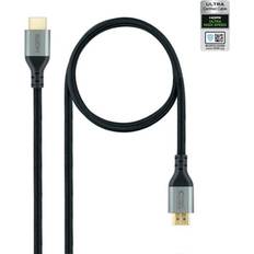 Cables Nanocable HDMI 2.1 Ultra High Speed 2m Negro