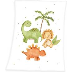 Baby Best Babybest Dinos Fleece tæppe 75 x 100 cm
