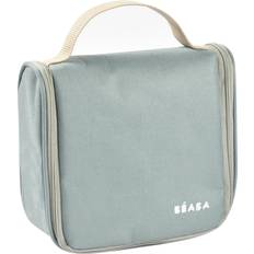 Accessoires vente Beaba Cosmetic bag with 9 accessories for the care of babies Sage green