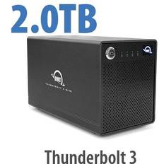 Festplatten 2.0TB OWC ThunderBay 4 mini RAID 4 Four-Drive SSD External Thunderbolt 3 Storage Solution