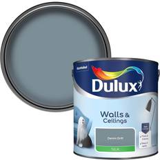 Dulux Blue - Silk Matte Paint Dulux Silk Wall Paint Denim Drift 2.5L
