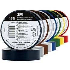 3M TemflexTM el vinyltape 165 regnbue-pakke