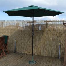 2.7m Wind Up Garden Parasol with