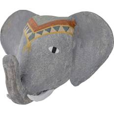 Grå Vægdekorationer Børneværelse Bloomingville Elli Elephant Wall Decor