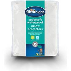 Bed Linen Silentnight Pair of Supersoft Pillow Case White