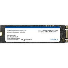 512gb m.2 sata Innovation IT Black BULK 512 GB Intern M.2 SATA SSD 2280 M.2 SATA 6 Gb/s Bulk 00-512555