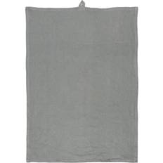 Ib Laursen Håndklæder Ib Laursen Viskestykke "Freja" koksgrå Viskestykke Grå (70x50cm)