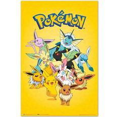 Grupo Erik Pokemone Eeeve Evolutions Plakat 61 x 91 cm
