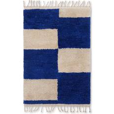 ferm LIVING Mara Knotted Blue, Brown, White, Black cm