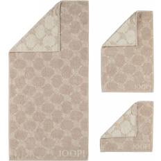 Gästehandtücher Joop! Frottier Handtuch Duschtuch Gästetuch Cornflower 1611-30 Gästehandtuch Beige