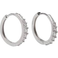 Pico Pino Aisha Hoop - Silver/Transparent