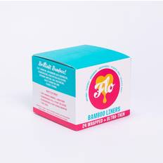 Organic Bamboo Panty Liners Slim, Individually Wrapped, Biodegradable Count