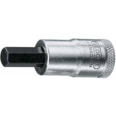 Gedore Skruvmejslar Gedore Screwdriver bit socket 3/8" in-hex Insexskruvmejsel