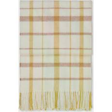 Elvang Tweed Plaid Tæppe Gul (200x130cm)