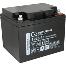 12v 45ah Lakuda Q-batteries 12v 45 ah 125 watt