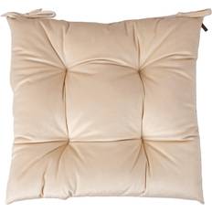 Sittdyna Velvet Stolsdyna Beige (40x40cm)
