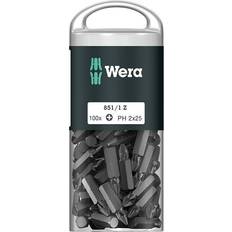 Wera Tilbehør til elværktøj på tilbud Wera Bits PH-2 25mm 851/1Z a100