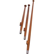 Træ Stolpehætter 1852 Marine Flagspil teak L.75cm Ø.25mm