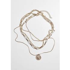 Unisex Gioielli Urban Classics Collana Coin Layering - Oro