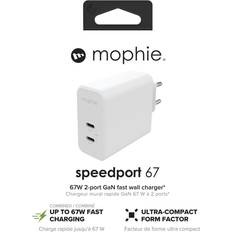 Mophie Chargeurs Batteries et Chargeurs Mophie speedport 67 GaN (Europe Adapter)