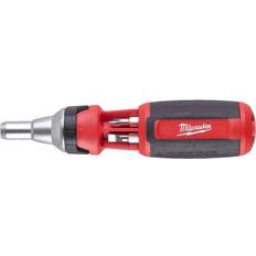 Milwaukee Sechskant-Schraubendreher Milwaukee 4932471599 Ratchet Multi-Bit Screwdriver - Hex Sechskant-Schraubendreher