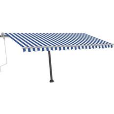 Polyester Terrassenmarkisen vidaXL Manual Retractable Awning with