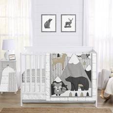 Sweet Jojo Designs Woodland Friends 4-Piece Crib Bedding