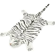 Carpets & Rugs vidaXL Tiger Carpet Plush White