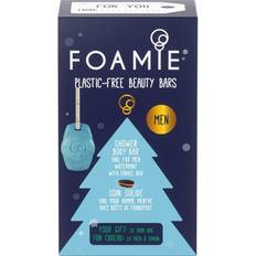 Foamie Shower Body Bar Watermint Men Gift Set 4-pack