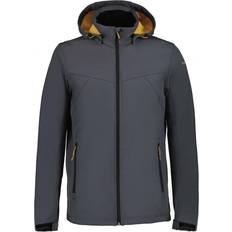 Grau - Softshelljacke Jacken Icepeak Brimfield Funktionsjacke - Schwarz