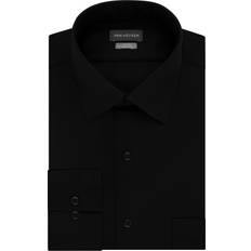 Tops Van Heusen Men's Fitted Stretch Wrinkle Free Sateen Solid Dress Shirt