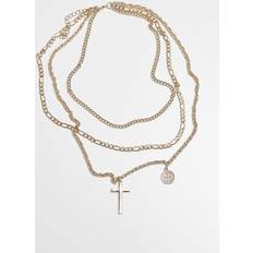 Urban Classics Mini Coin Cross Necklace one