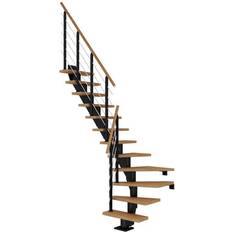 Dolle Frankfurt Kvartsving Sort-Design-Olieret 258 cm