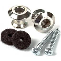 Dunlop Straplok Dual Design Strap Button Set Nickel