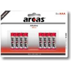 117 44803, Engangsbatteri, AAA, Alkaline, 1,5 V, 8 stk, Cd (cadmium) Hg (kviksølv)