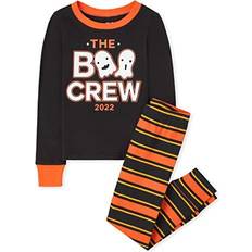 The Children's Place 18-24M Pajamases The Children's Place Kid's Glow-In-The-Dark Boo Crew Halloween Pajama Sleep Set - Black