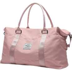 Water Resistant Weekend Bags Hycoo Overnight Travel Weekender Bag - Pink