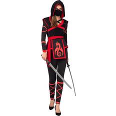 Ninja mask Maskerad Ninja Warrior Costume for Women with Ninja Mask