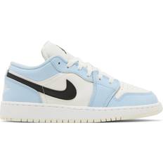 Nike Air Jordan 1 Low GS - Ice Blue/Black/Sail/White