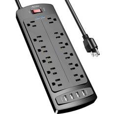 Best Surge Protectors Alestor PS951 12-way 4-usb