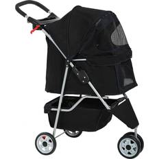 Dog Cages & Dog Carrier Bags Pets BestPet Dog 3 Wheels Stroller 74.9x101.1