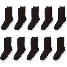 Amazon Cotton Long Socks 10-pack - Black/White