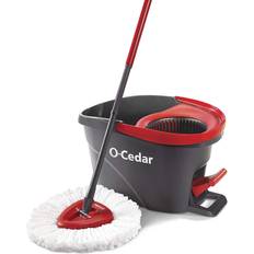 Black Mops O-Cedar EasyWring Spin Mop & Bucket System