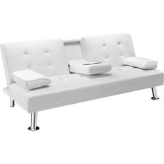 Recliner - White Sofas Jummico Futon Sofa 65.9" 2 Seater