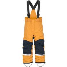 Synthetic Children's Clothing Didriksons Idre Kid's Pants - Fire Yellow (504357-505)